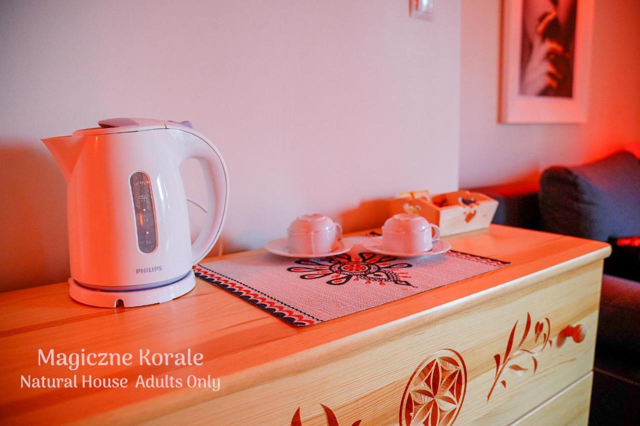 Magiczne Korale - Kameralne Miejsce Na Odpoczynek Dla Doroslych - Adult Only กอสเชียลิสกอ ภายนอก รูปภาพ